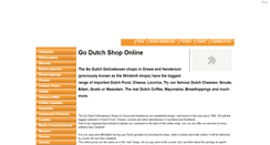Desktop Screenshot of godutchshop.co.nz